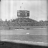 Opening day at Wrigley Field in 1938